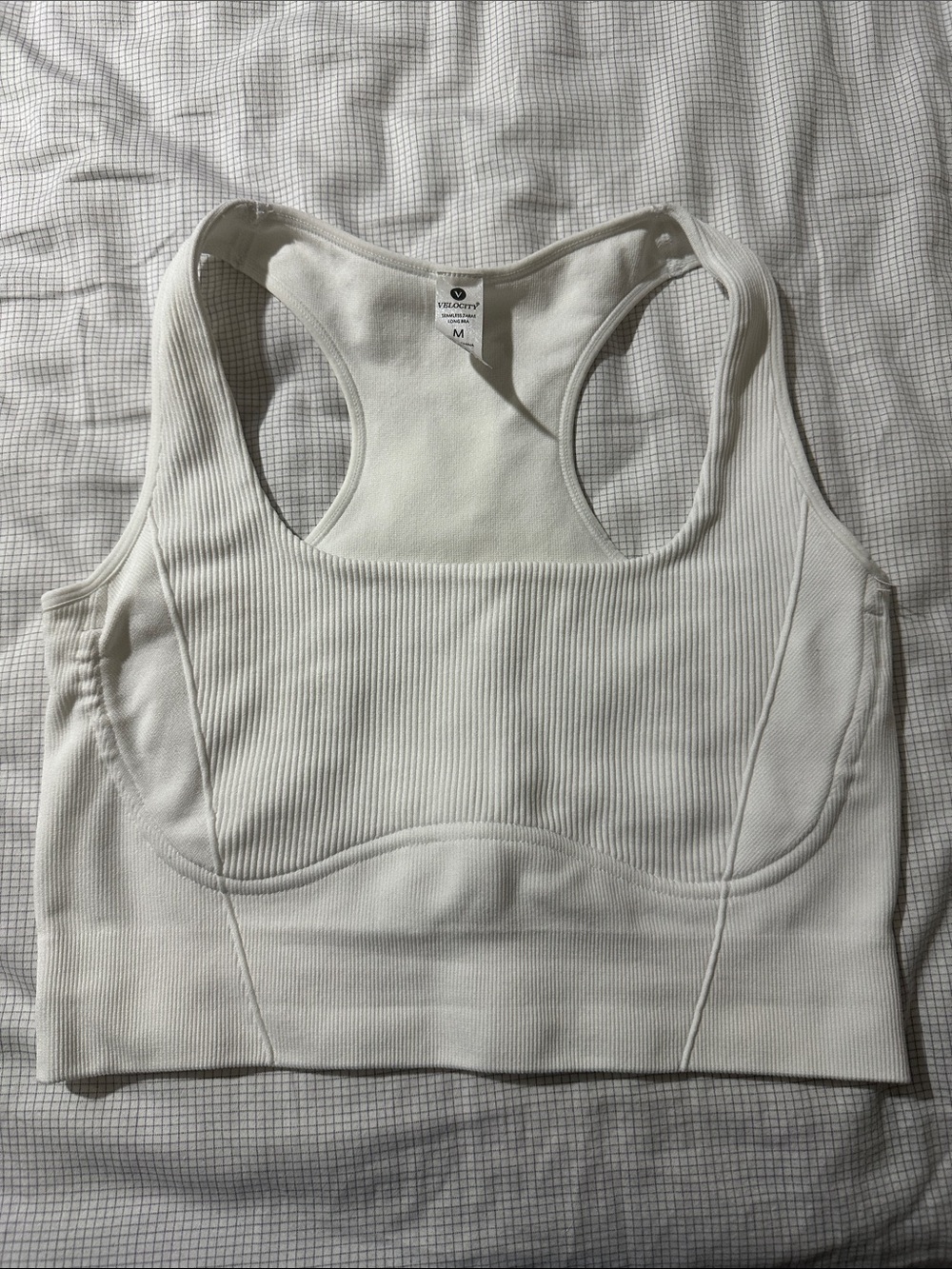 Velocity seamless zarae long bra